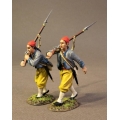 CSHZ-05 Two Infantry Advancing, South Carolina Zouave Volunteers
